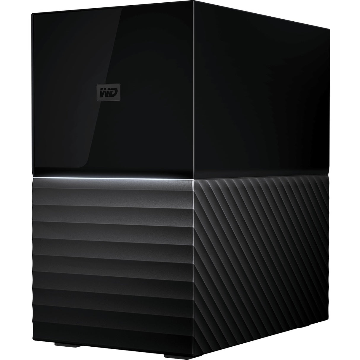 WD My Book Duo Desktop RAID Storage - 36 TB Installed HDD Capacity - RAID Supported 0, 1, JBOD - 3 USB Port(s) - 2 USB 3.0 Port(s) - Desktop - WDBFBE0360JBK-NESN