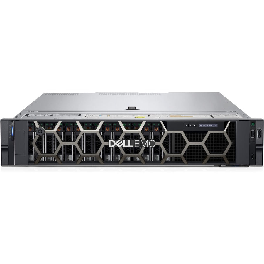 Dell EMC PowerEdge R550 2U Rack-mountable Server - 2 x Intel Xeon Silver 4310 2.10 GHz - 32 GB RAM - 2 TB HDD - (1 x 2TB) HDD Configuration - Serial ATA/600, Serial Attached SCSI (SAS) Controller - In...  - 5CYF9