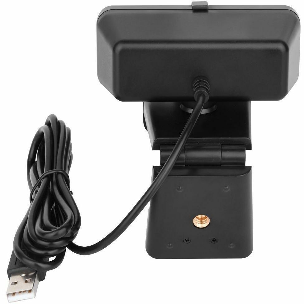 4XEM Webcam - 8 Megapixel - 30 fps - Black - USB 2.0 Type A - 3840 x 2160 Video - Auto-focus - Microphone - Computer, Monitor - Windows 10 - 4XWEBCAM4K