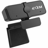 4XEM Webcam - 8 Megapixel - 30 fps - Black - USB 2.0 Type A - 3840 x 2160 Video - Auto-focus - Microphone - Computer, Monitor - Windows 10 - 4XWEBCAM4K