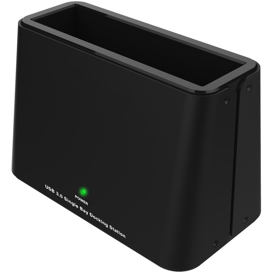 4XEM Drive Dock SATA/600 - USB 3.0 Type B Host Interface External - Black - 1 x HDD Supported - 1 x SSD Supported - 1 x Total Bay - 1 x 2.5"/3.5" Bay - Plastic