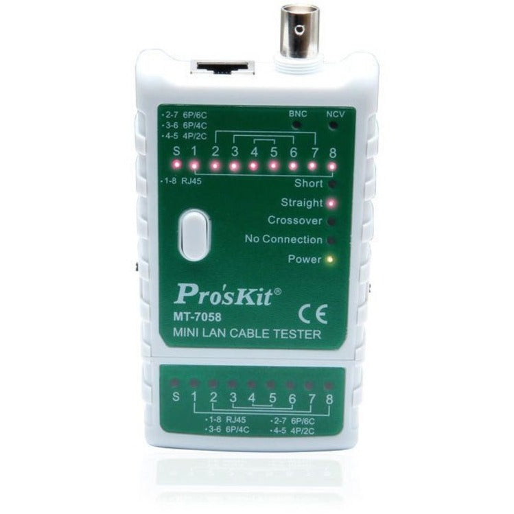 4XEM Professional RJ-45 RJ-11 Network Tester - LAN Cable Testing, Telephone Cable Testing, BNC Cable Testing, Coaxial Cable Testing, Voltage Measurement, Wiremap, Alignment Test, Cable Fault Testing - - 4XRJ45TESTERPRO