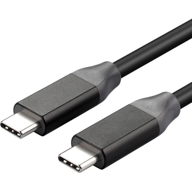 4XEM 3FT USB-C to USB-C 100W Power Delivery Charging cable - 3 ft USB-C Data Transfer Cable - First End: 1 x USB 2.0 Type C - Male - Second End: 1 x USB 2.0 Type C - Male - 480 Mbit/s - Nickel Plated Connector - Black - 1