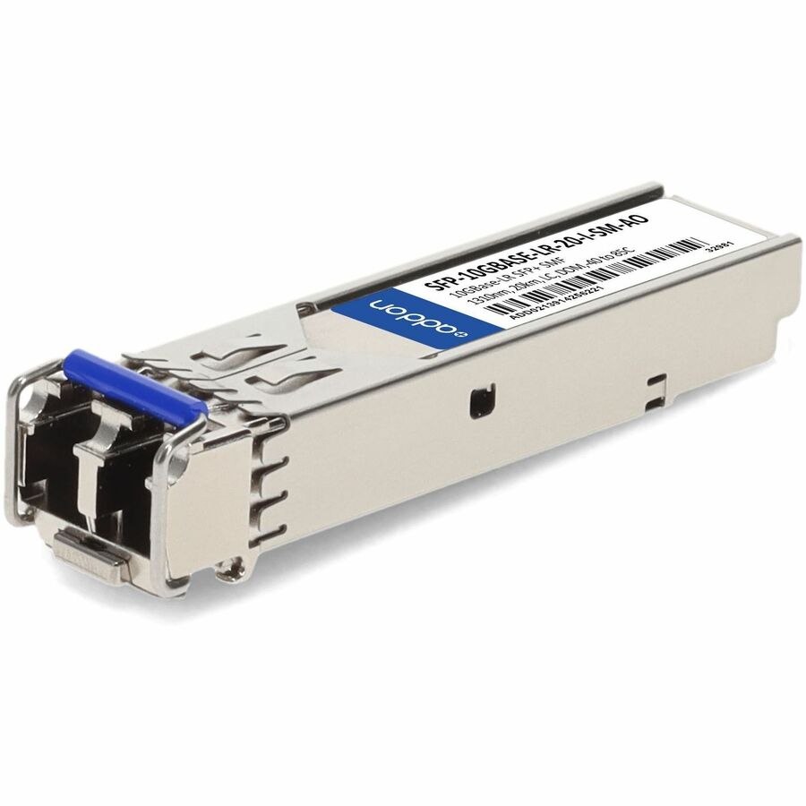 AddOn Samsung SFP+ Module - For Optical Network, Data Networking - 1 x LC Duplex 10GBase-LR Network - Optical Fiber - Single-mode - 10 Gigabit Ethernet - 10GBase-LR, Fiber Channel - Hot-swappable, Hot...  - SFP-10GBASE-LR-20-I-SM-AO
