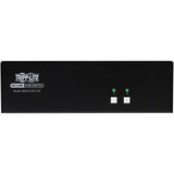 Tripp Lite Secure KVM Switch, 2-Port, Dual Head, HDMI to HDMI, 4K, NIAP PP4.0, Audio, CAC, TAA - 2 Computer(s) - 1 Local User(s) - 3840 x 2160 - 50 Hz, 60 Hz - 7 x USB - 6 x HDMI - TAA Compliant