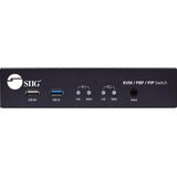 SIIG 2-Port 4K HDMI KVM Switch with PBP Roaming Mouse & PIP - 2x1 HDMI KVM Switch, Allows you to control 2 HDMI 4K computers using one keyboard and mouse - Mouse Roaming, PBP, PIP, 4K@30, HDCP 1.4, US - CE-KV0G11-S1