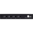 SIIG 4-Port Roaming KM Switch w/USB 2.0 Hub - 4-Port Roaming KM Switch, Allows you to share a set of Keyboard, Mouse, Audio and USB peripherals among 4 USB PC system - USB 2.0, Stereo Audio Output, Mouse Roaming, Switch Button, Hotkeys, TAA Compliant - eCommerce Business Prime