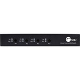SIIG 4-Port Roaming KM Switch w/USB 2.0 Hub - 4-Port Roaming KM Switch, Allows you to share a set of Keyboard, Mouse, Audio and USB peripherals among 4 USB PC system - USB 2.0, Stereo Audio Output, Mouse Roaming, Switch Button, Hotkeys, TAA Compliant
