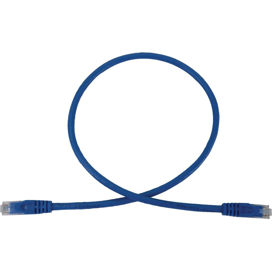 Tripp Lite N261-002-BL Cat.6a UTP Network Cable - 2 ft Category 6a Network Cable for Network Device, Switch, Patch Panel, Server, Router, Hub, Printer, Computer, Photocopier, Modem, Security Camera, . - N261-002-BL