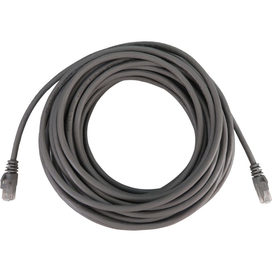 Tripp Lite N261-050-GY Cat.6a UTP Network Cable - 50 ft Category 6a Network Cable for Network Device, Switch, Patch Panel, Server, Router, Hub, Printer, Computer, Photocopier, Modem, Security Camera,  - N261-050-GY