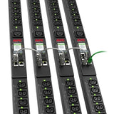 APC APDU9966 power distribution unit (PDU) 24 AC outlet(s) 0U Black - APDU9966