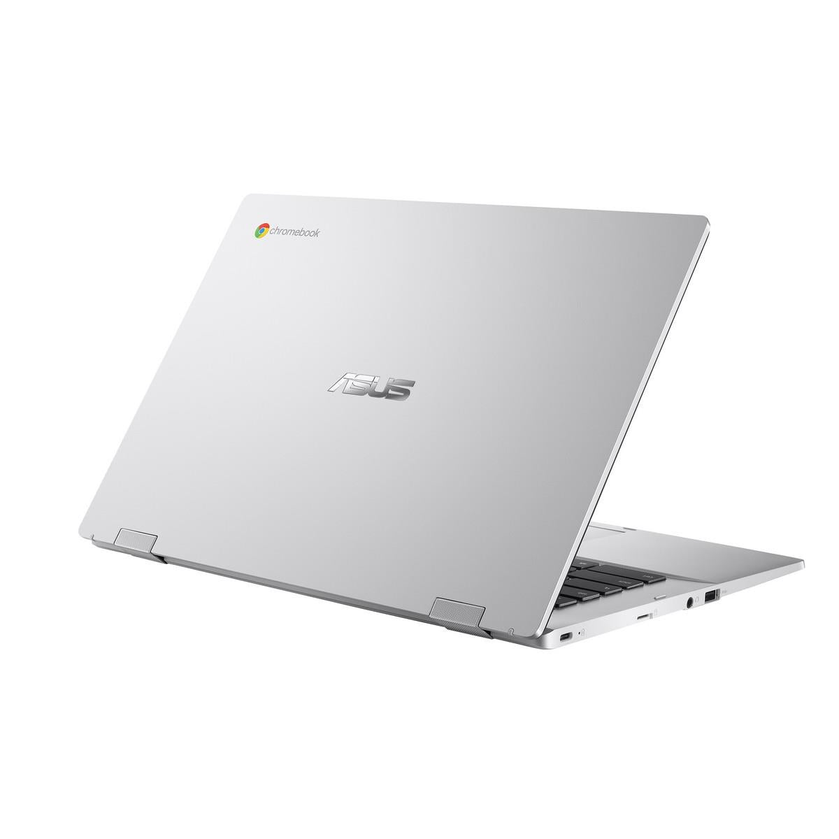 ASUS Chromebook CX1 CX1400CKA-DB44 laptop Intel® Celeron® N N4500 35.6 cm (14") HD 4 GB LPDDR4x-SDRAM 64 GB eMMC Wi-Fi 6 (802.11ax) ChromeOS Silver - CX1400CKA-DB44