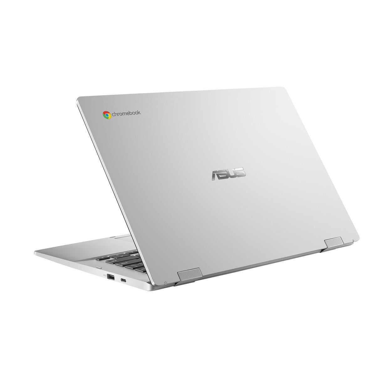 ASUS Chromebook CX1 CX1400CKA-DB44 laptop Intel® Celeron® N N4500 35.6 cm (14") HD 4 GB LPDDR4x-SDRAM 64 GB eMMC Wi-Fi 6 (802.11ax) ChromeOS Silver - CX1400CKA-DB44