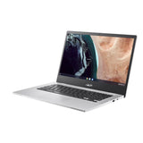 ASUS Chromebook CX1 CX1400CKA-DB44 laptop Intel® Celeron® N N4500 35.6 cm (14") HD 4 GB LPDDR4x-SDRAM 64 GB eMMC Wi-Fi 6 (802.11ax) ChromeOS Silver - CX1400CKA-DB44