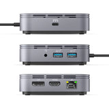 Targus HDTB3TD laptop dock/port replicator Wired Thunderbolt 3 Grey - HDTB3TD - eCommerce Business Prime
