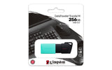 Kingston Technology DataTraveler 256GB USB3.2 Gen1 Exodia M (Black + Teal) - DTXM/256GB