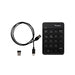 Targus EcoSmart numeric keypad Universal Bluetooth/USB/RF Wireless Black - AKP14GL