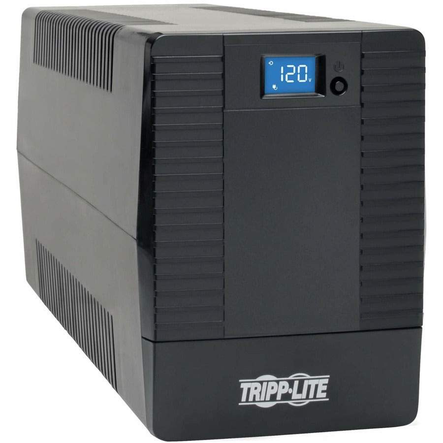 Tripp Lite UPS 1500VA 940W Battery Back Up Tower AVR 120V USB RJ11 RJ45 - Tower - 4 Hour Recharge - 5 Minute Stand-by - 110 V AC Input - 120 V AC Output - 2 x NEMA 5-15R, 6 x NEMA 5-15R - OMNIVS1500XL