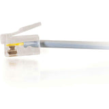 C2G 7ft RJ11 Modular Telephone Cable - RJ-11 Male - RJ-11 Male - 7ft - Silver - 02970