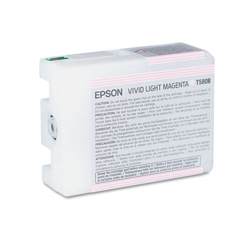 EPSON  UltraChrome K3 Ink, Vivid Light Magenta - T580B00