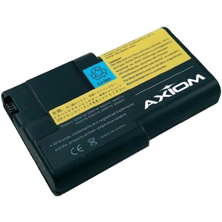 Axiom LI-ION 6-Cell Battery for Lenovo - 02K6740, 02K6741, 02K6742, 02K6743 - Lithium Ion (Li-Ion) - 02K6740-AX