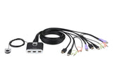 ATEN CS692 KVM switch Black - CS692