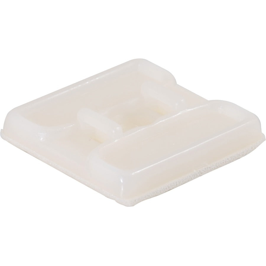 C2G Cable Tie Mount - 25pk - Cable Tie Mount - Natural - 25 Pack - 43047
