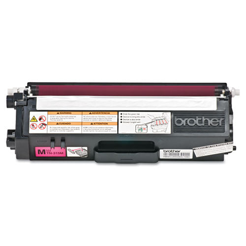 BROTHER  High-Yield Toner, 3,500 Page-Yield, Magenta - TN315M
