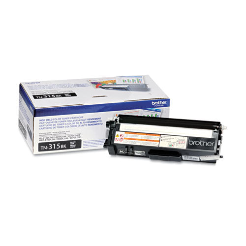 BROTHER  High-Yield Toner, 6,000 Page-Yield, Black - TN315BK