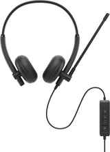 DELL WH125 Headset Wired Head-band Office/Call center USB Type-A Black - WH125-DWW DELL