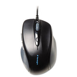 ZEBRA Pro Fit Wired Full-Size Mouse, USB 2.0, Right Hand Use, Black - 72369
