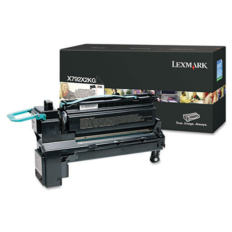 LEXMARK  Extra High-Yield Toner, 20,000 Page-Yield, Black - X792X2KG LEXMARK