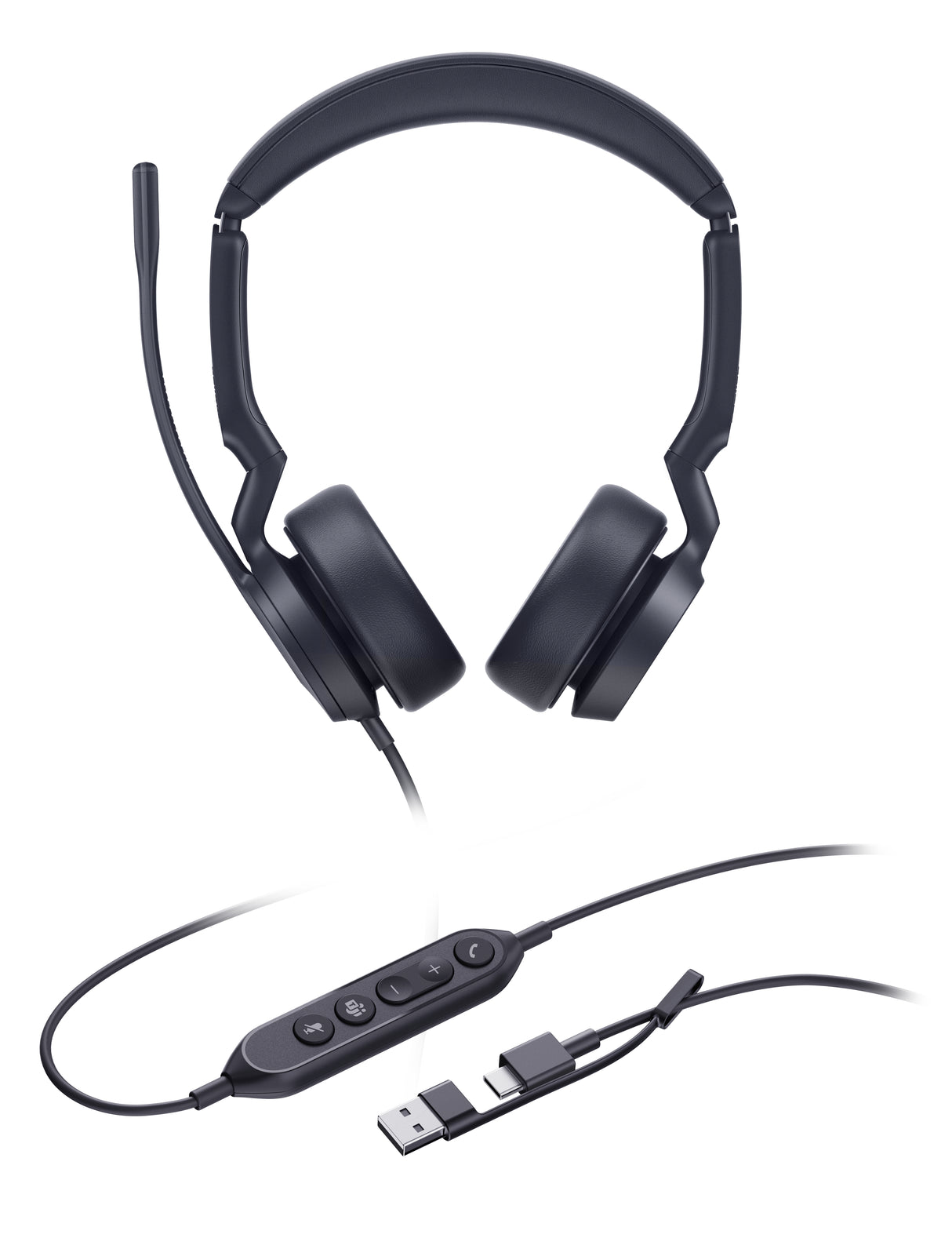 Yealink UH44 Dual Teams USB-C/A Headset - 1308186
