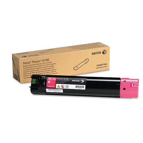XEROX  Toner, 5,000 Page-Yield, Magenta - 106R01504