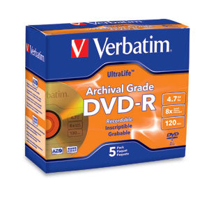 Verbatim DVD-R 4.7GB 8X 5 pc(s) - 96320