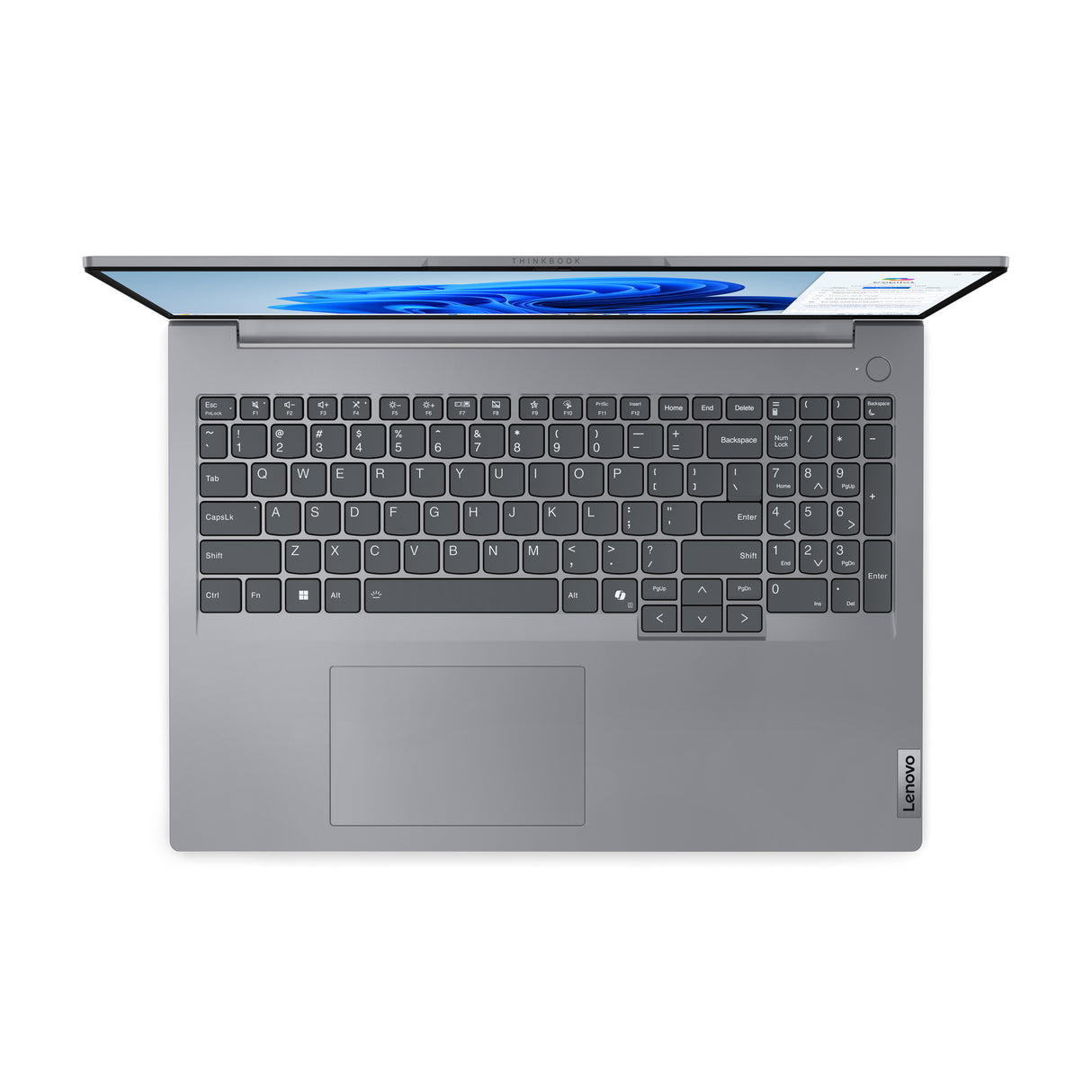 Lenovo ThinkBook 16 G7 ARP AMD Ryzen™ 7 7735HS Laptop 40.6 cm (16") Touchscreen WUXGA 16 GB DDR5-SDRAM 512 GB SSD Wi-Fi 6 (802.11ax) Windows 11 Pro US English Grey - 21MW0003US LENOVO