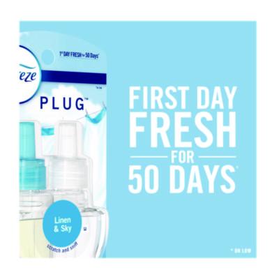 PLUG Air Freshener Refills, Downy April Fresh, 0.87 oz - 52369