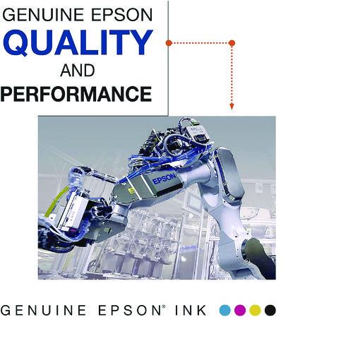 EPSON  (T12H) DURABrite Ultra High-Yield Ink, Black - T12H120