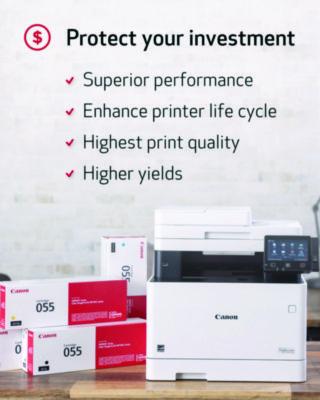 3016C001 (055) Toner, 2,300 Page-Yield, Black - 3016C001