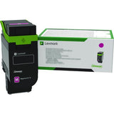 LEXMARK  Toner, 2,000 Page-Yield, Magenta - 75M10M0