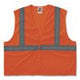 GloWear 8205HL-ECO Class 2 Recycled Hi-Vis Vest, Mesh, Polyester, 4X-Large/5X-Large, Orange - 21999 C2G
