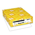 Exact Index Card Stock, 94 Bright, 110-lb Index Weight, 8.5 x 11, White, 250/Pack - 40411 C2G