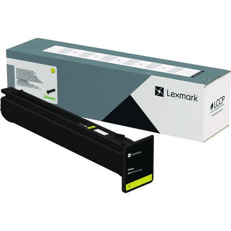 77L0H40 High-Yield Toner, 46,600 Page-Yield, Yellow - 77L0H40 LEXMARK