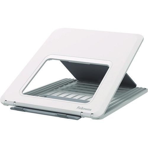 FELLOWES Breyta Laptop Stand, 9.25" x 10.55" x 0.55" - 8", White, Supports Up to 8.8 lbs - 100098501