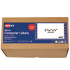 Dot Matrix Printer Mailing Labels, Pin-Fed Printers, 2.94 x 5, White, 3,000/Box - 04076 C2G