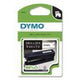 D1 Standard Labels, 0.38" x 23 ft, Black Print on White Tape - 1761554 DYMO