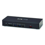 Triple Display USB-C Dock, Displayport/HDMI/RJ45/USB/VGA, Black - U442AB-DOCK9