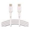 BOOST CHARGE USB-C to USB-C Cable, 3.3 ft, White, 2/Pack - CAB003BT1MWH2PK BELKIN