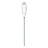 BOOST CHARGE Braided USB-C to USB-C Cable, 6.6 ft, White - CAB025FQ2MWH BELKIN