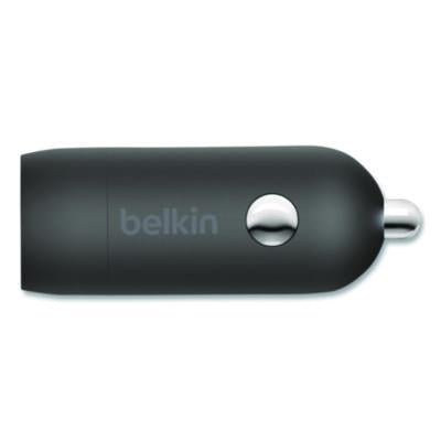 BOOST CHARGE USB-PD Car Charger + USB-C to USB-C Cable, 30 W, USB-C, Black - CCA004BT1MBK-B6